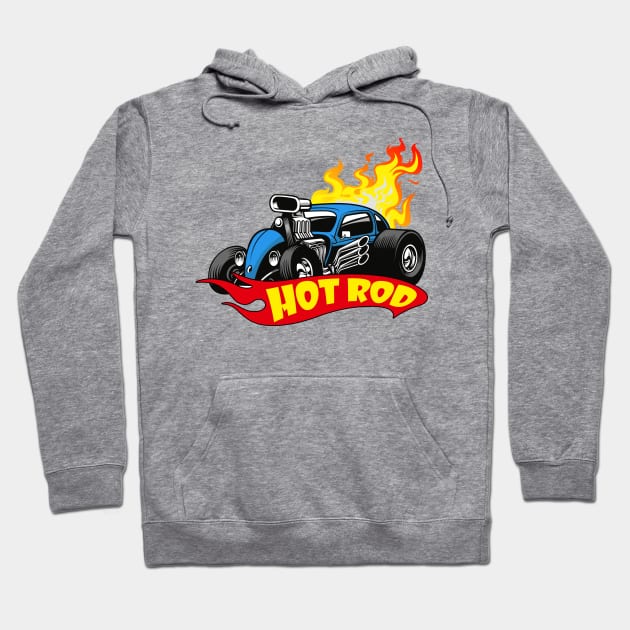 HOT ROD Hoodie by theanomalius_merch